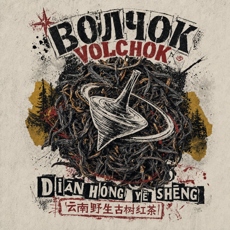 The design — Diān Hóng Yě Shēng